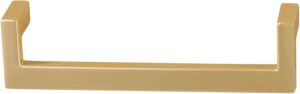 Hafele America Company Matte Gold Cabinetry Handle - 111.95.124